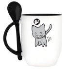 Кружка с ложкой