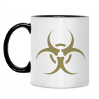 Кружка двухцветная