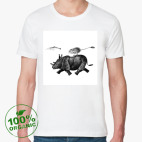 Мужская футболка органик