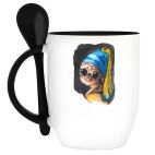 Кружка с ложкой