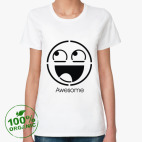 Женская футболка органик