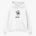 Толстовка худи оверсайз