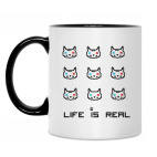 Кружка двухцветная