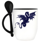 Кружка с ложкой