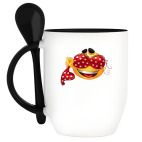 Кружка с ложкой