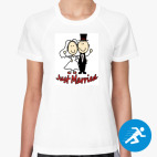 Женская спортивная футболка