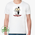 Мужская футболка органик