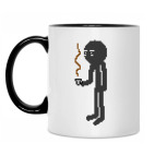 Кружка двухцветная