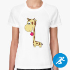 Женская спортивная футболка