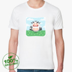 Мужская футболка органик