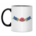 Кружка двухцветная