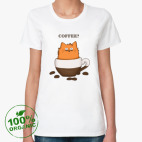 Женская футболка органик