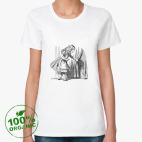 Женская футболка органик