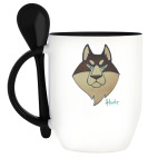 Кружка с ложкой