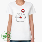 Женская футболка органик