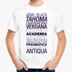 Детская футболка