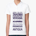 Женская рубашка поло