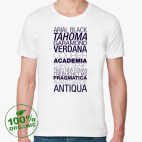 Мужская футболка органик