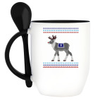 Кружка с ложкой