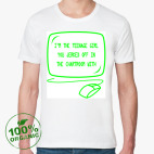 Мужская футболка органик