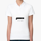 Женская рубашка поло