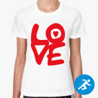 Женская спортивная футболка