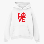 Толстовка худи оверсайз