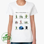 Женская футболка органик