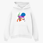 Толстовка худи оверсайз