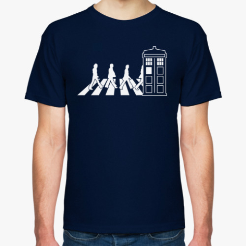 Футболка Beatles vs. Doctor Who