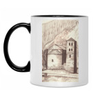 Кружка двухцветная