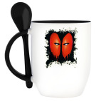 Кружка с ложкой