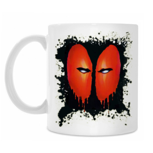 Кружка с принтом Дэдпул