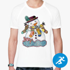 Мужская спортивная футболка