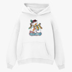 Толстовка худи оверсайз