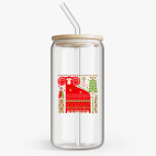 Банка с бамбуковой крышкой