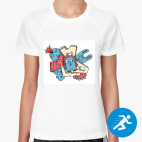 Женская спортивная футболка