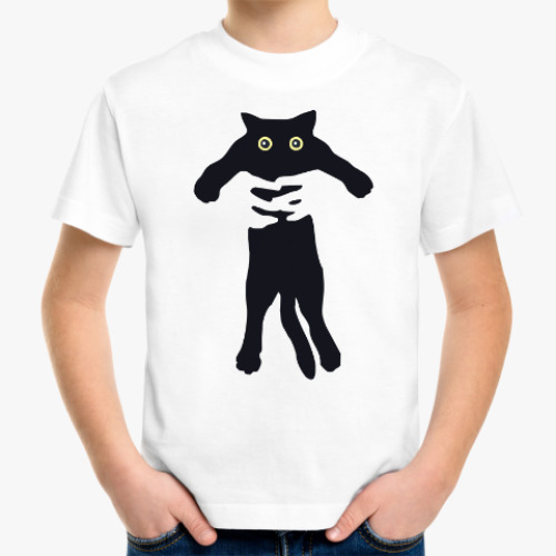 Детская футболка Little Cat in Hands