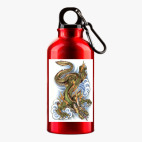 Металлическая бутылка 400 мл UV-DTF