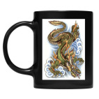 Кружка цветная UV-DTF