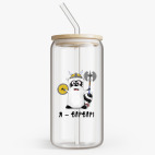 Банка с бамбуковой крышкой