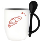 Кружка с ложкой