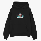 Толстовка худи оверсайз