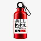 Металлическая бутылка 400 мл UV-DTF