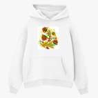 Толстовка худи оверсайз