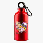 Металлическая бутылка 400 мл UV-DTF