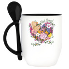 Кружка с ложкой