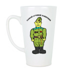 Кружка латте (510 мл) Самый лучший защитник