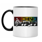 Кружка двухцветная