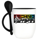 Кружка с ложкой